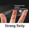 6pairs Lazy Adjustable Shoelaces Transparent Invisible Lace Silicone Non-heel Wear-resistant High-heeled Shoes Strap.