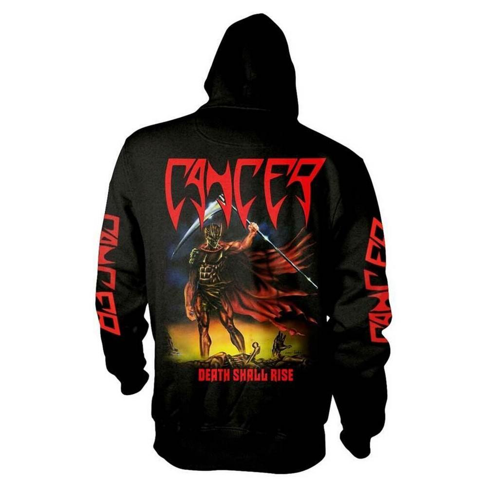Cancer Unisex Adult Death Shall Rise Full Zip Hoodie