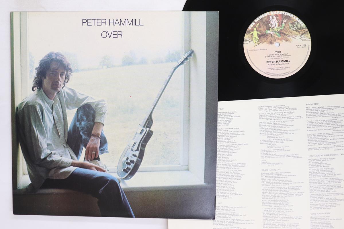 Виниловая пластинка PETER HAMMILL Over CAS1125 CHARISMA 1977 UK Rock Б/у