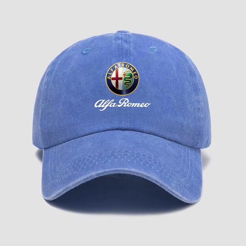 

Car Baseball Caps Outdoor Adjustable Casual Sunscreen Hat For Alfa Romeo Giulietta 159 147 156 166 Mito Giulia GT Stelvio Tonale
