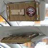 Car Sun Visor Organizer Universal Car Sunshade Storage Clip for Car Accessories Storage Holder Molle Hunting Gears Bag