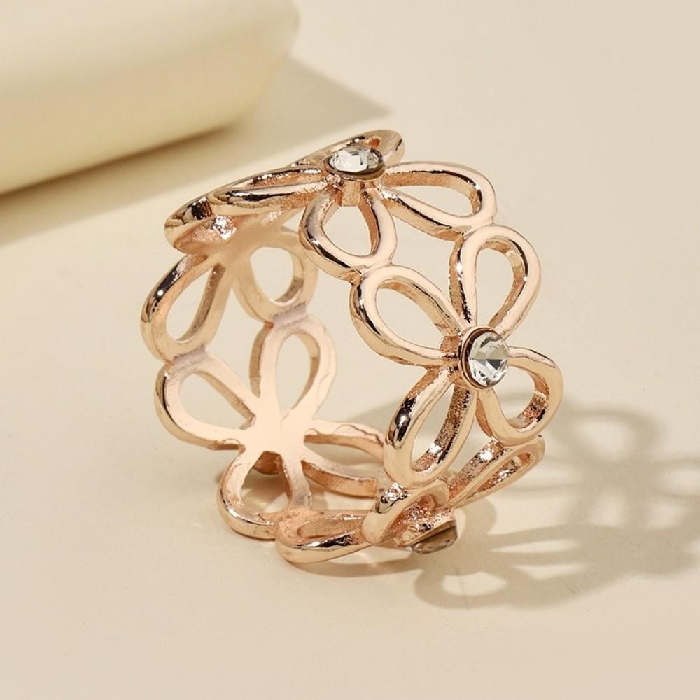 Hollow Out Shawl Rings Clip Crystal Hijab Clip Fashion Scarf Buckle  Versatile Application