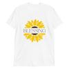 Blessing Sunflower Inspirational Floral T-Shirt