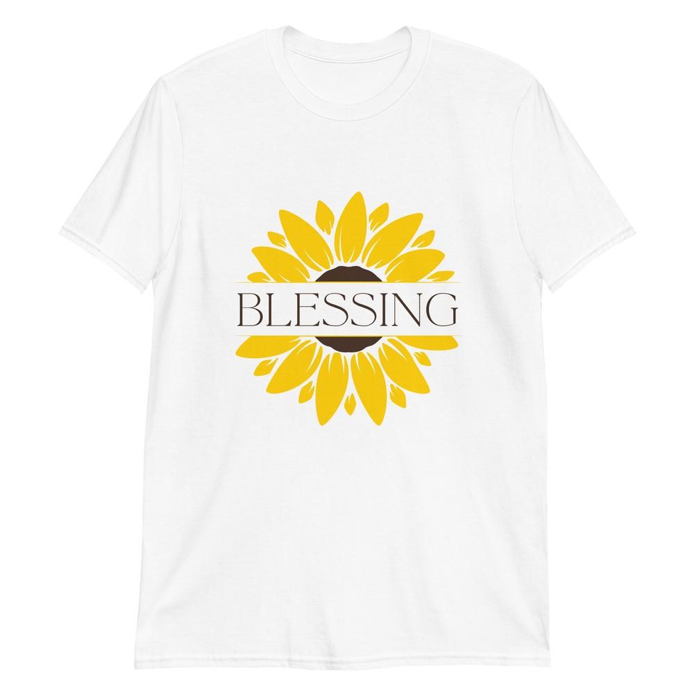 

Blessing Sunflower Inspirational Floral T-Shirt 2XL