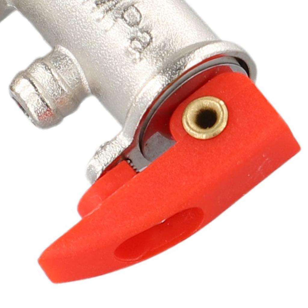 Drukverminderingsventiel 0,7 MPa Messing DN15 Elektrisch Waterverwarmersysteem Voorkom Terugstroming van Water Laat de Druk Ontsnappen