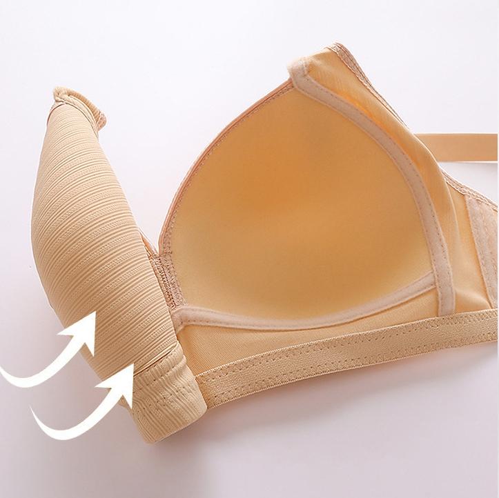 Women's Bra Without Steel Ring Thin Cup Three-Breasted Ladies Underwear