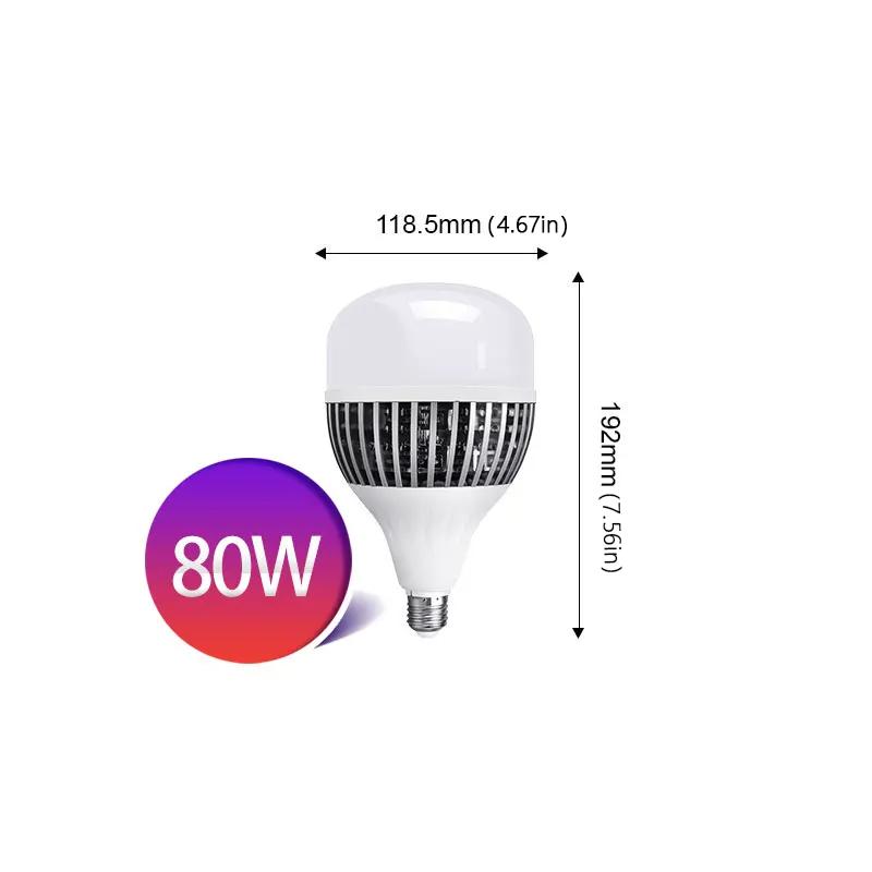 LED E27 High Power Bulb Light 150W 100W 80W 50W 30W AC220V 230 240V Spotlight Lampada LED Bombillas Lamp
