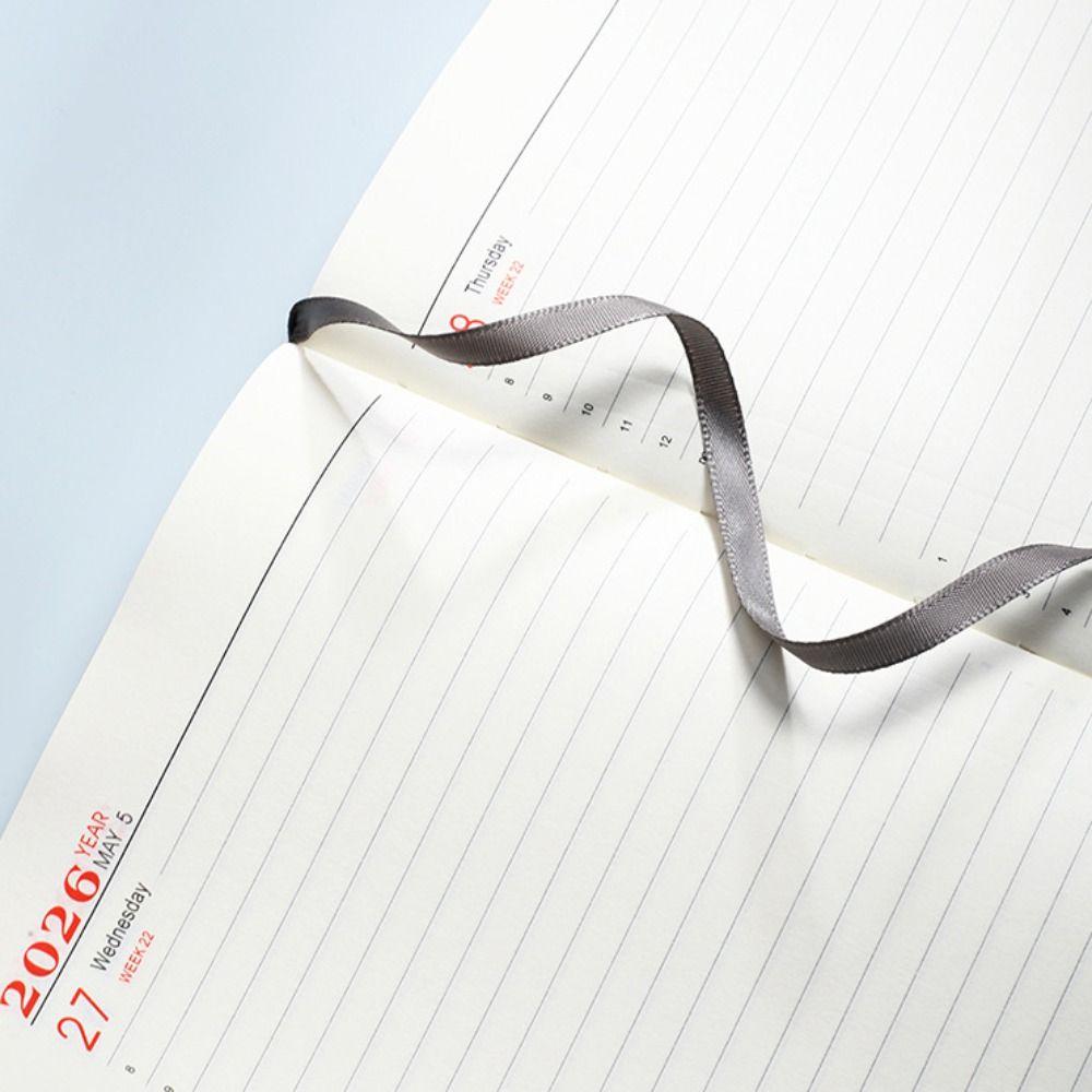 Planner Reminder 2026 Agenda Book A5 Daily Planner Portable Calendar Book  Office Supplies