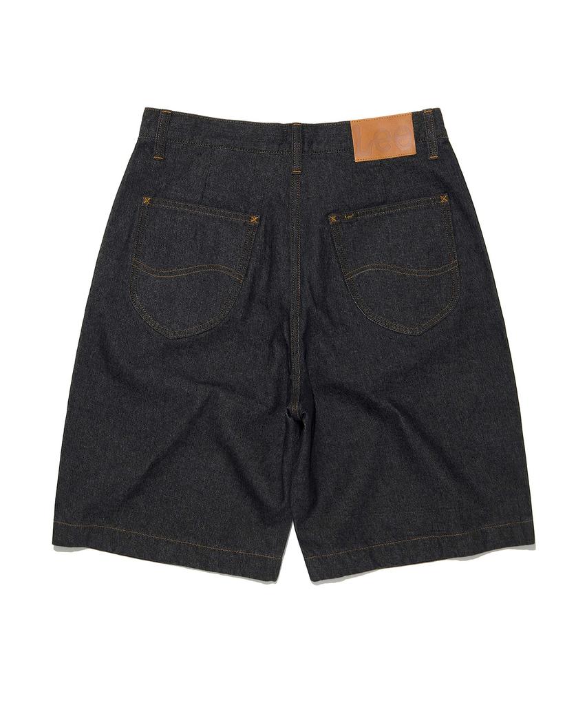 LEE Basic Denim Shorts Black Low