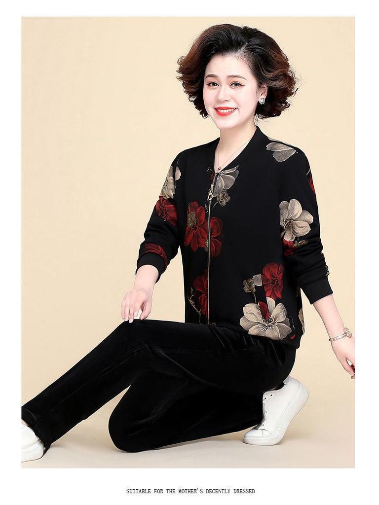 Women's Plus Size Versatile Long-Sleeved Jacket for Spring/Autumn 2025
