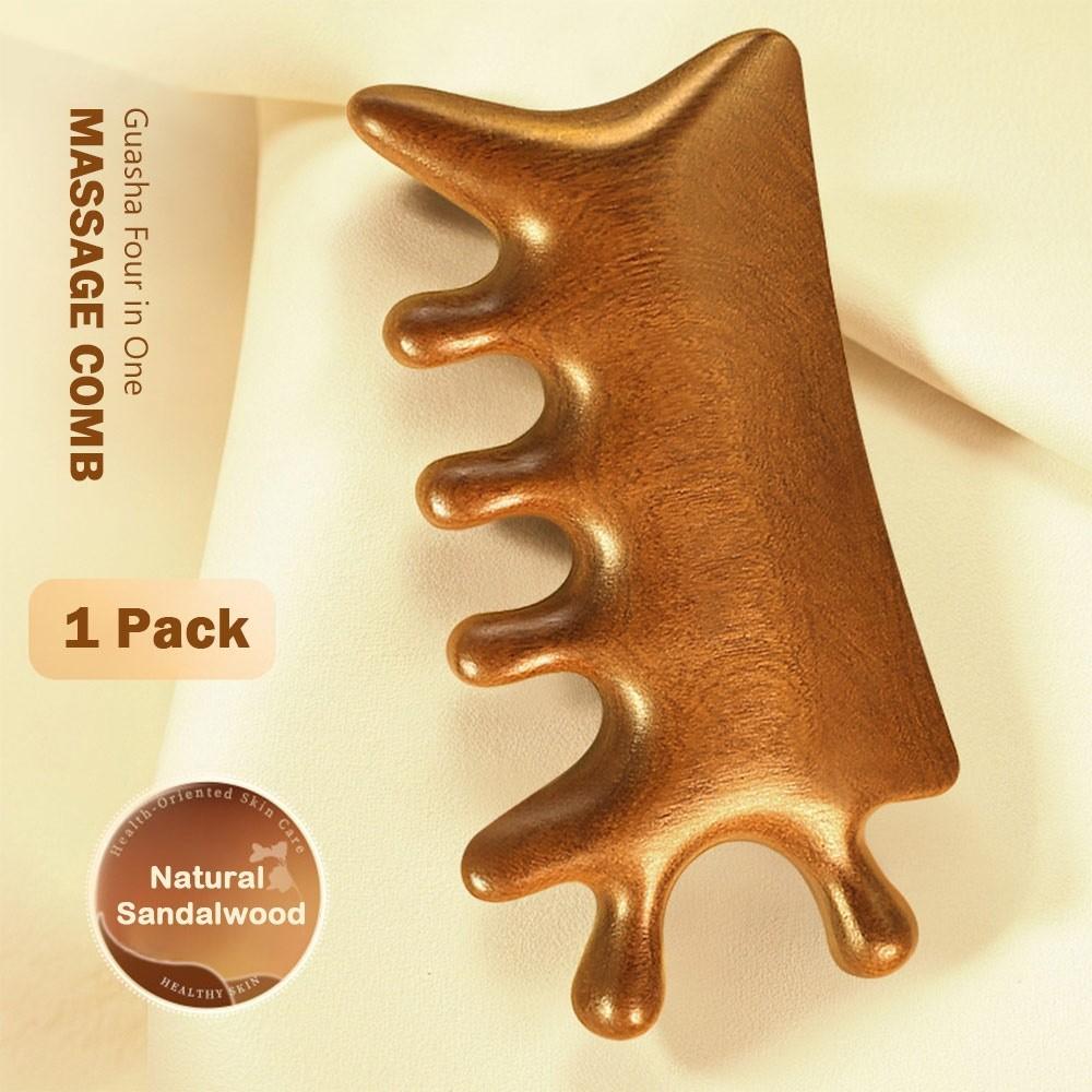 Anti-Static Body Meridian Massage Comb Multifunctional Wood Therapy Massage Combs  Body Massage