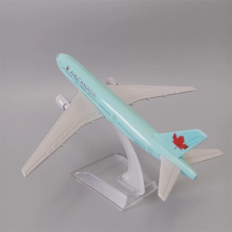 

Модель самолета Boeing 777 Air Canada 1:400 Сплав Металл 16см Модель Самолета Сувенир Модель Самолета Коллекция