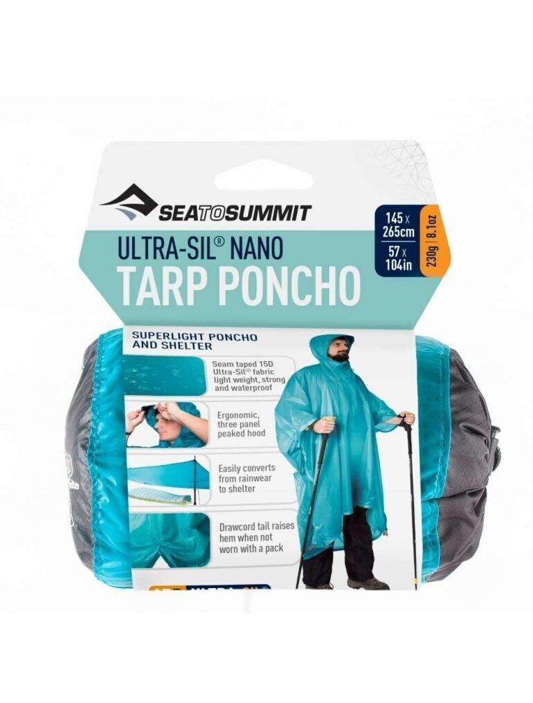 Куртка-пончо Sea to Summit Ultra-Sil Nano Tarp синий