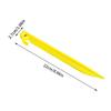 10Pcs Bucket Plastic Nails Tent Tarpaulin Ground Camping Yellow Tent Pegs Accessory Outdoor Fixing Pegs Travel
