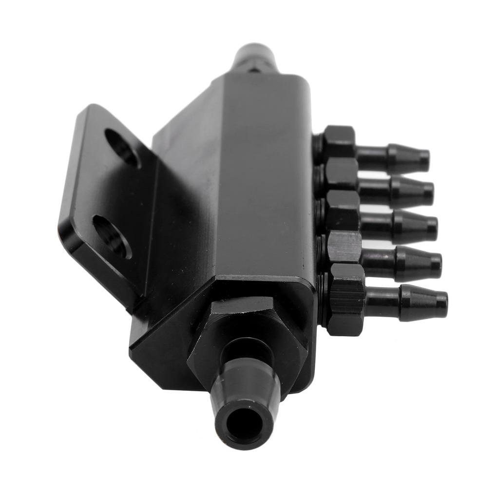 Universal Vacuum Block Intake Manifold Aluminium Alloy Fuel Gas Turbo Wastegate Boost