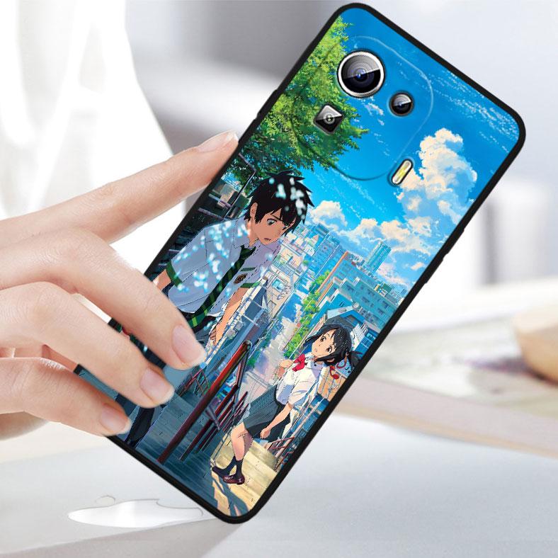 

Чехол Makoto Shinkai Movie Your Name для Xiaomi Mi 13 Pro Lite 12X 12 11 11T 11i 10T 10 Pro Lite Ultra 5G черный чехол для телефона Mi 10S
