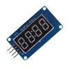 Red Light LED Digital Display 4 Digit 7 Segments Module Adjustable Brightness