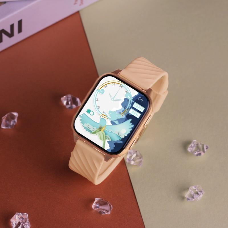 Rainbuvvy FW12 Smartwatch 1.85inch TFT 240x280 BT5.2 Bluetooth Call IP68 Waterproof Support Multiple Sports Modes 300mAh Long Standby