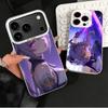 Genshin Impact Keqing Shockproof Phone Case for iPhone 17 Air 16 16E 15 Pro Max 14 Plus 13 Mini 12 Back Cover Anti Fall Fundas