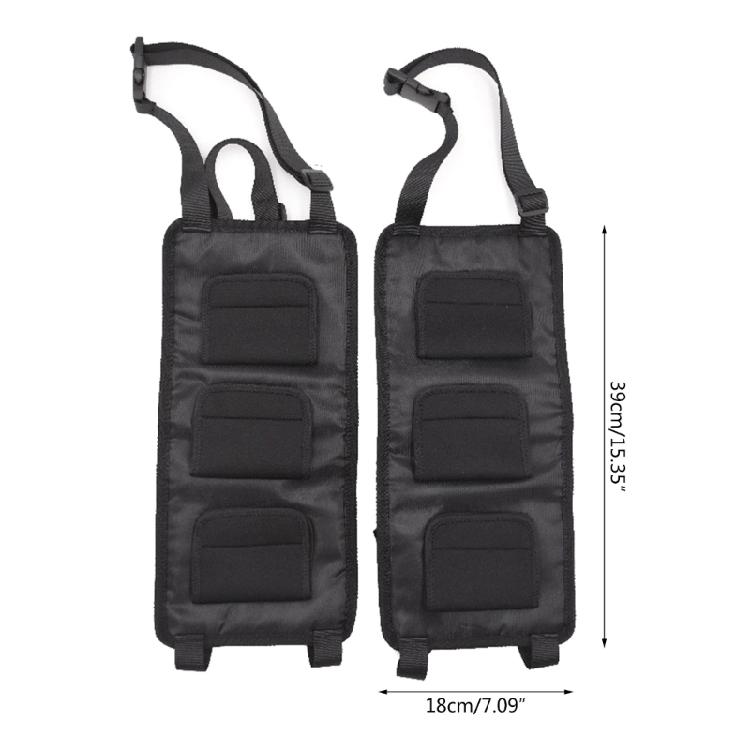 2Pcs Fishing Rod Holder For Car Backseat Portable Fishing Pole Tie Straps Rack
