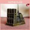 Exquisite Notre Dame De Paris France 3d Metal Model Souvenir With Timeless Design