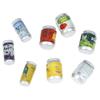 3/5Pcs 1:12 Dollhouse Accessories Jam Beverage Cans Miniature Play Kitchen Toy