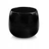 Ceramic Flowerpot Cover, Black Ball, 15 Cm