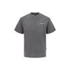 Men's Li-Ning T-Shirts Unisex Slate Gray Crew Neck