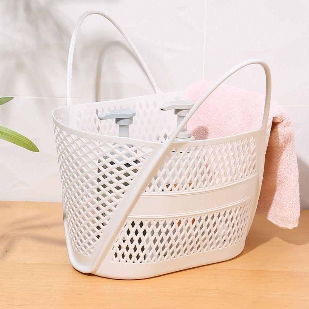 PP Καλάθι Μπάνιου Μεγάλης Χωρητικότητας Καλάθι Αποθήκευσης Κολύμβησης Μοντέρνο Καλάθι Αποθήκευσης Μπάνιου Παραλία