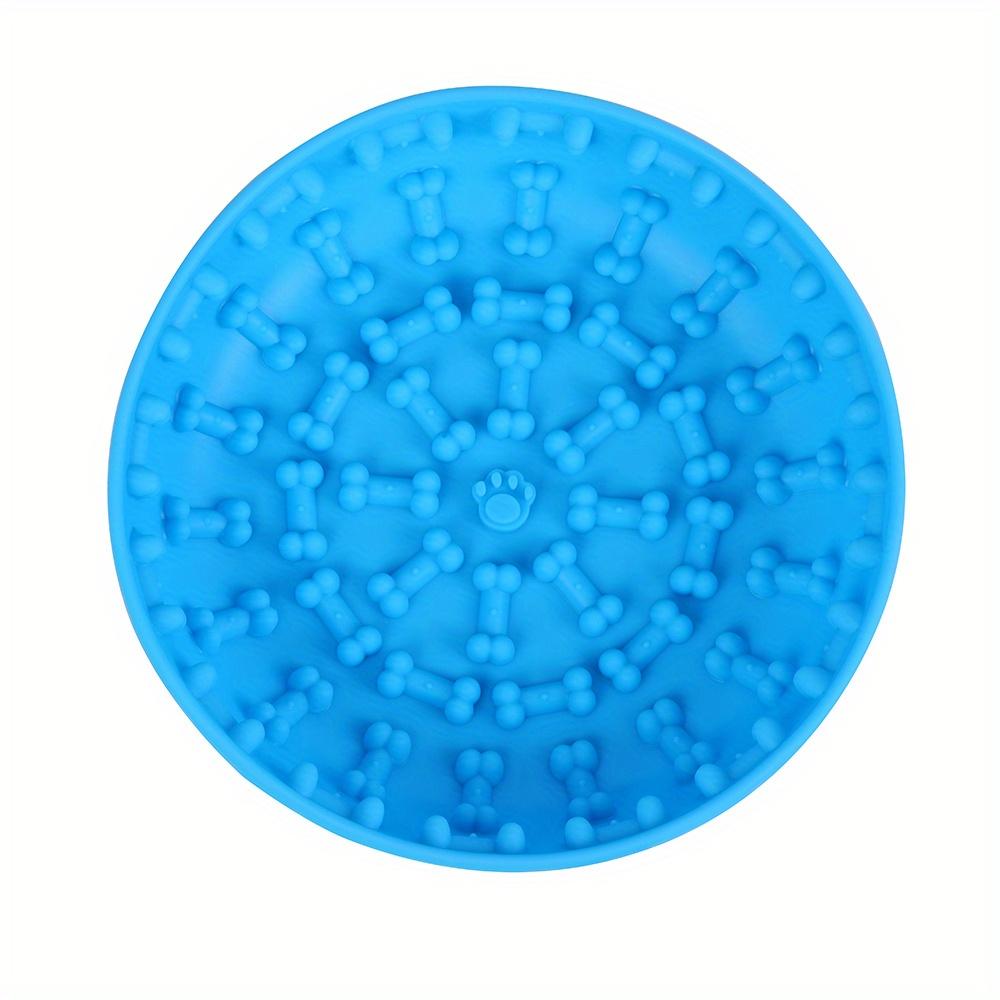 Slow Food Bowl Feeder Pet Bowl Tableware Anti-tip Pads Suction Cups Slow Food Basins Plates Massage Licking Dog Food Bowl