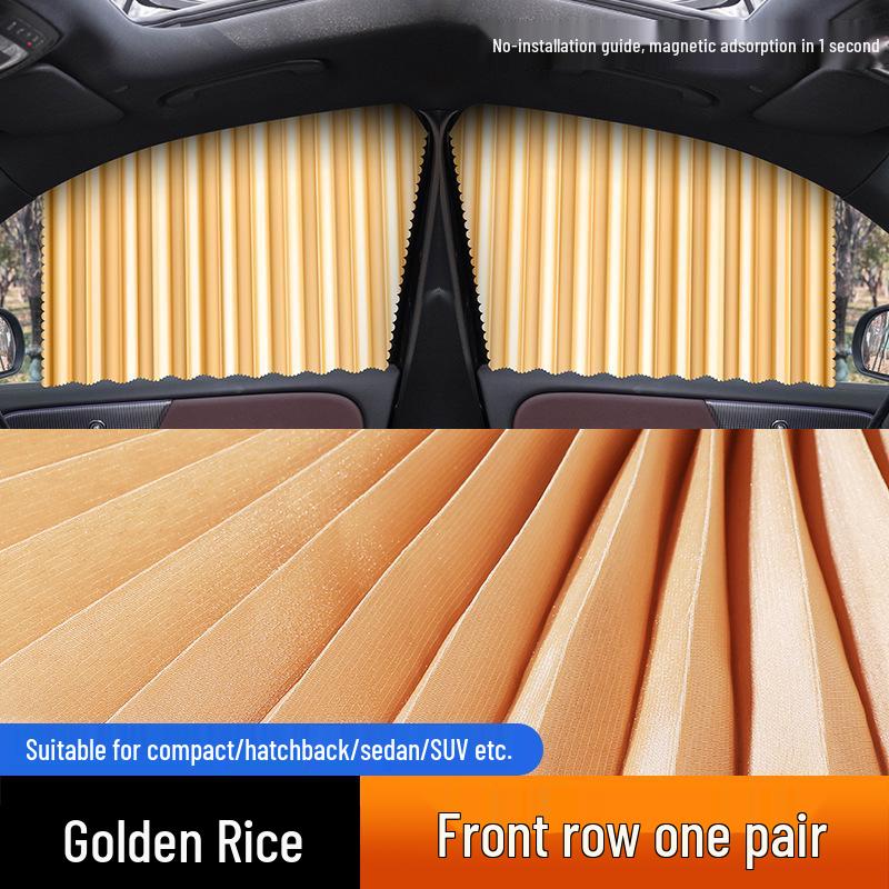 Magnetic Car Sunshade Curtains: Sun Protection & Heat Insulation Privacy Solution