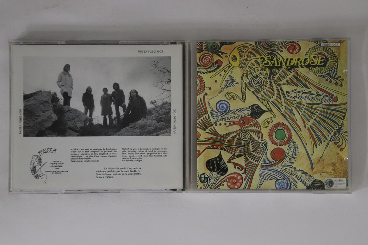 

CD SANDROSE - Sandrose FGBG4003 MUSEA 1988 France Rock Used