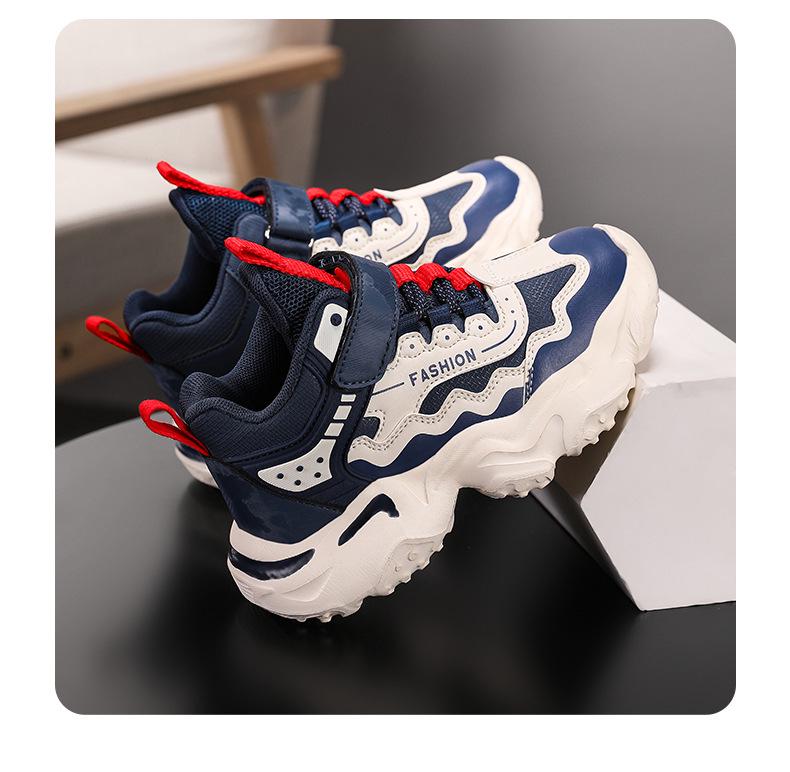 2025 Winter Velvet-Lined Kids' Sports Shoes: Warm, Soft, Casual Shoes for Boys and Girls