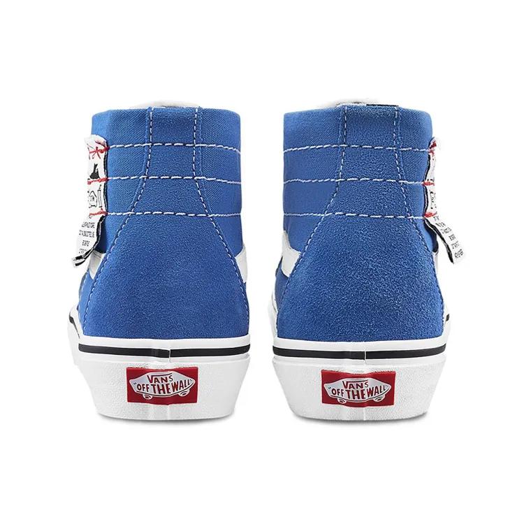 Vans SK8 HI Tapered Blue Unisex (Unisex) Skate Shoes VN0A4U1624E