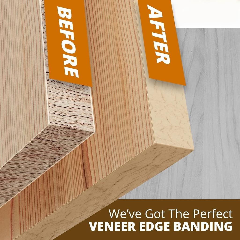1 Piece of Self-adhesive Edge Banding, 5m/196.85 Inches of Self-adhesive Edge Banding Decoration, U-shaped Furniture Decoration