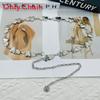 Metal Heart Waist Chain For Women With Adjustable Chain Link Jewelry For Summer Fashion Accessories