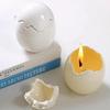 European Ceramic Egg-Shaped Scented Candle Holder: Birthday, Wedding Decoration, Creative Ornament