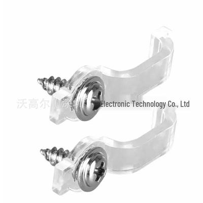 LED Strip Light Fixing Clips for 5050/2835 Epoxy, 8/10mm Wide Quick Install Buckle