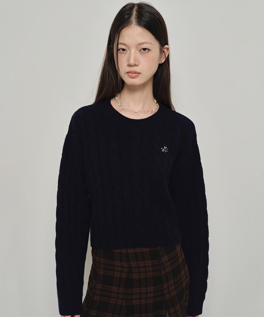 Hombadittingjeu Hbt Cashmere Round Knit