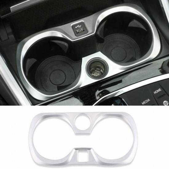 For BMW 3-Series G20 - Silver ABS Central Console Water Cup Cover Trim