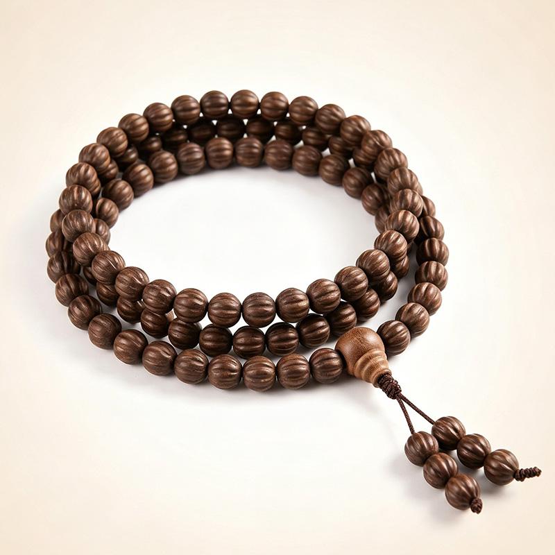 China Manufacturing Wooden Bead Bracelet Modern Gift Met Kralen Fashion Perlenbesetzt Solid Smooth Natural Fragrance Bracelet