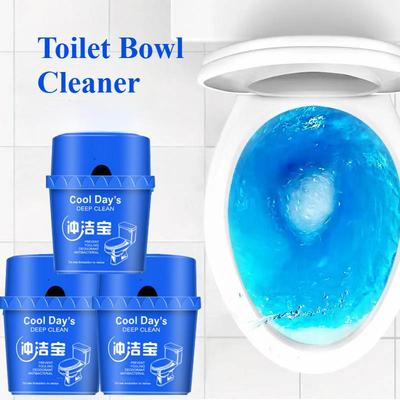 Toilettenreiniger, Toilettendeodorant, Spülreiniger, Entkalker, kraftvoller Gelb- und Schmutzentferner, Blue Bubble-Toilettenreiniger