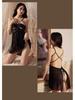 Xiaohongshu Influencer Style See-Through Mesh Camisole Nightgown with Bow