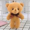 5.1inch Bear Plush Doll Soft Stuffed Animal Plushies Keychain Pendant Cute Bear Plush Toys For Gifts Keychain Backpack Decoration