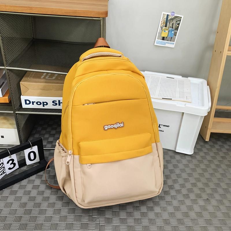 Мужской рюкзак с цветными блоками — фото 18