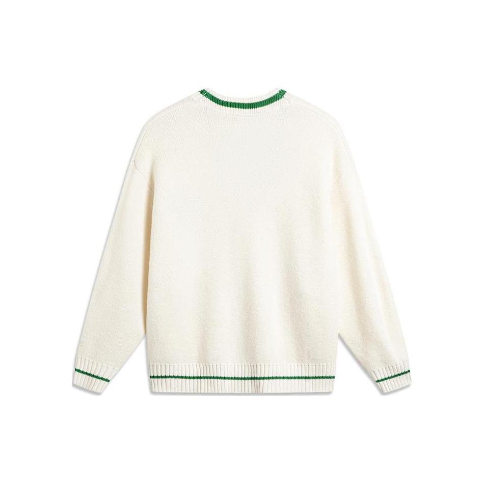 Li Ning China Culture Collection Knitwear Men's Standard White AMBT245-1