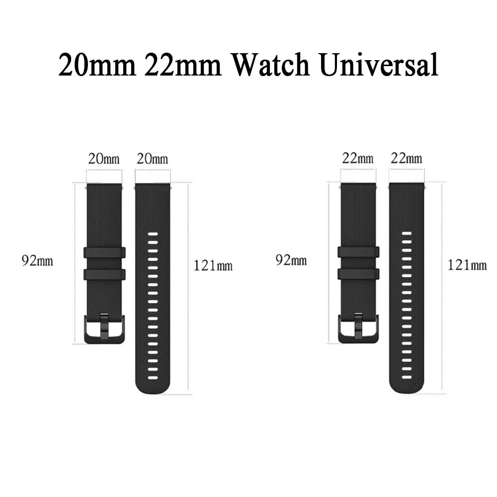 Silicone 20mm 22mm Strap For Garmin Venu 3 Band Forerunner 265 255 245 Music Vivoactive 4 Bands Garmin Venu Sq 2 Plus Bracelet