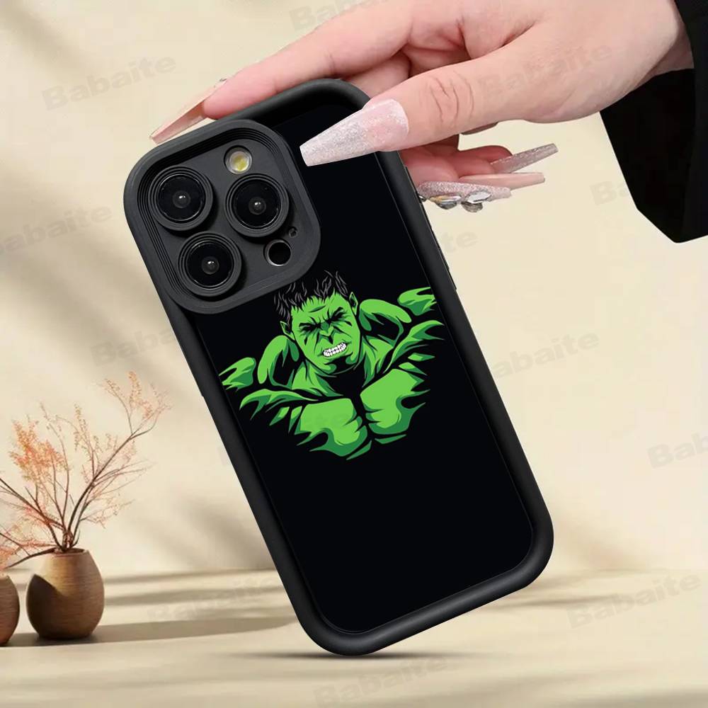 Superhero H-Hulk Phone Case For IPhone 17 16 15 14 13 Pro Max Plus 12 11 Cover
