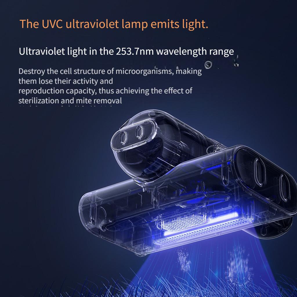 Household Mattress Vacuum Cleaner Portable Ultraviolet Sterilization Machine Small Handheld Wireless Mite Remover