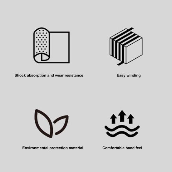 Cycling Handlebar Grip Tape Wear Resistant Shockproof Universal Simple Installation Non-Slip Self-Adhesive Bicycle Handlebar Tape